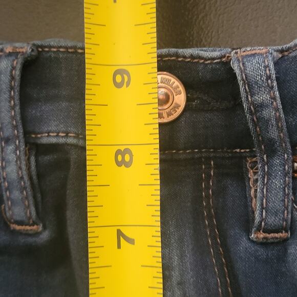 Nicole Miller Soho High Rise Ankle Skinny Jeans Size 4 Denim Fashion Soft - Picture 10 of 11